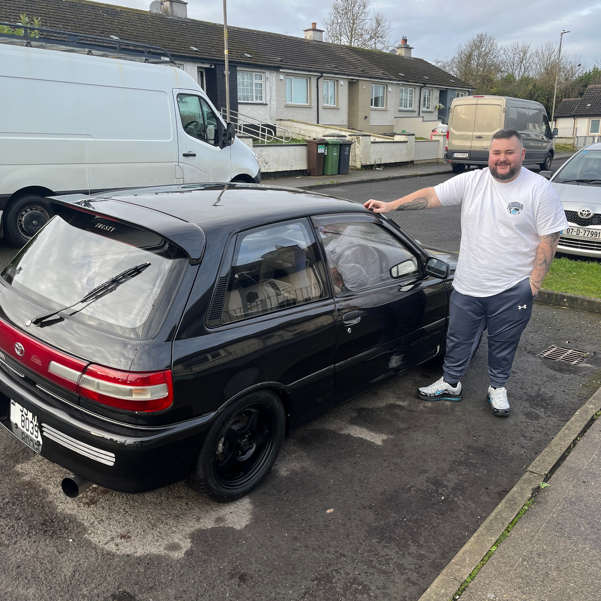 Mad4Motors winner with a black hatchback